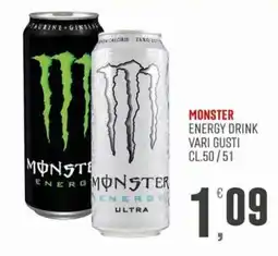 Marketpiù Monster energy drink offerta