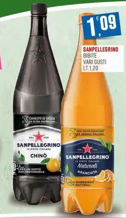 Marketpiù Sanpellegrino bibite vari gusti offerta