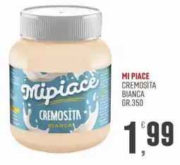 Marketpiù Mipiace cremosita bianca offerta