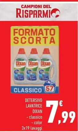 Conad Margherita Detersivo lavatrice Dixan - classico offerta