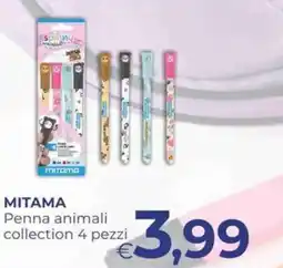 Pilato Penna animali collection Mitama offerta