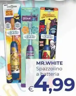 Pilato Spazzolino a batteria Mr.White offerta