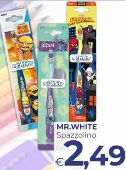 Pilato MR.WHITE Spazzolino offerta