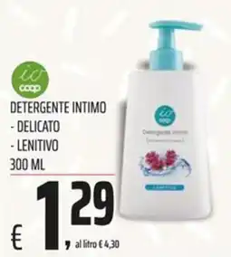Coop Master Alleanza 3.0 Detergente intimo delicato lenitivo offerta