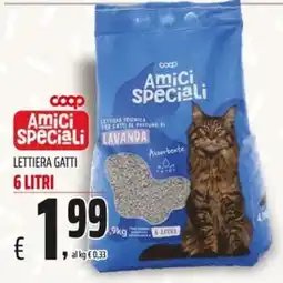Coop Master Alleanza 3.0 Amici Speciali Lettiera gatti offerta
