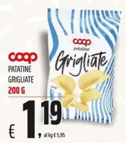 Coop Master Alleanza 3.0 Coop patatine Grigliate offerta
