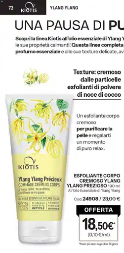 Stanhome Esfoliante corpo cremoso ylang ylang offerta