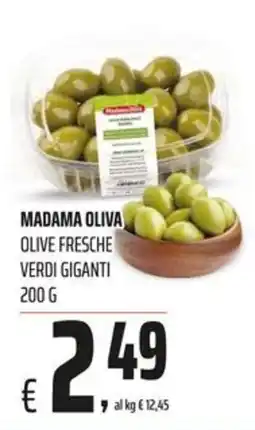 Coop Master Alleanza 3.0 Madama Oliva olive fresche verdi giganti offerta
