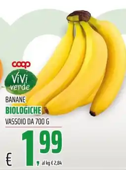 Coop Master Alleanza 3.0 Banane biologiche offerta
