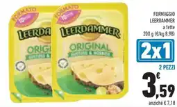 Conad Margherita Formaggio Leerdammer a fette offerta