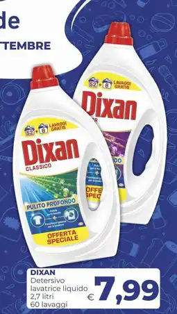 Pilato Dixan Detersivo lavatrice liquido offerta