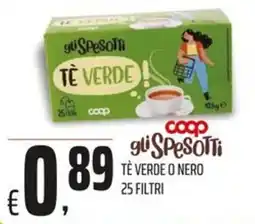 Coop Master Alleanza 3.0 gli Spesotti Tè Verde offerta