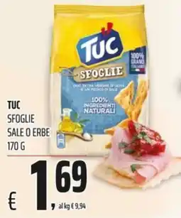Coop Master Alleanza 3.0 Tuc sfoglie sale o erbe offerta