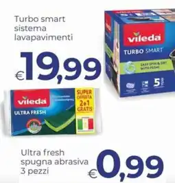 Pilato Vileda turbo smart lavapavimenti offerta