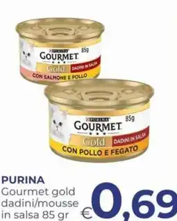 Pilato Purina Gourmet gold dadini/mousse offerta