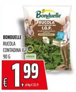 Coop Master Alleanza 3.0 Bonduelle Rucola Contadina IGP offerta