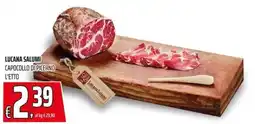 Coop Master Alleanza 3.0 Lucana Salumi Capocollo di Picerno offerta