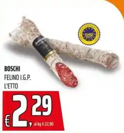 Coop Master Alleanza 3.0 Boschi Felino I.G.P. L'Etto offerta
