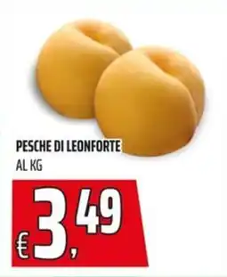 Coop Master Alleanza 3.0 Pesche di Leonforte offerta