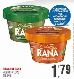 Marketpiù Giovanni Rana Pesto Fresco offerta