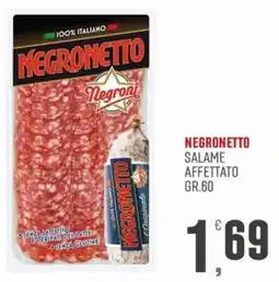 Marketpiù Negronetto salame affettato offerta