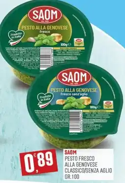 Marketpiù SAOM Pesto fresco alla genovese offerta
