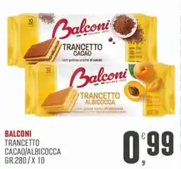 Marketpiù Balconi Trancetto Cacao/Albicocca offerta