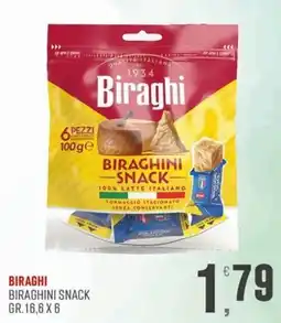 Marketpiù Biraghi Biraghini Snack offerta