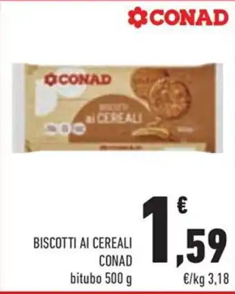 Biscotti ai cereali Conad