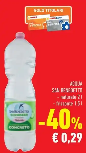Acqua San Benedetto