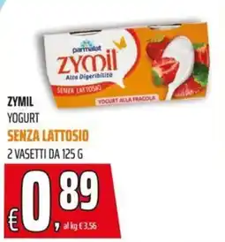 Coop Master Alleanza 3.0 Zymil yogurt senza lattosio offerta