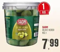 Marketpiù Saom olive verdi giganti sicilia offerta