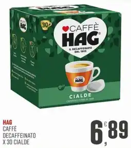 Marketpiù Caffè decaffeinato Hag offerta