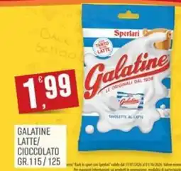 Marketpiù Galatine latte offerta