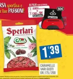 Marketpiù Sperlari Club Caramelle Dure al Mentolo ed Eucalipto offerta