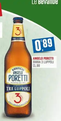 Marketpiù Angelo Poretti Birra 3 Luppoli offerta