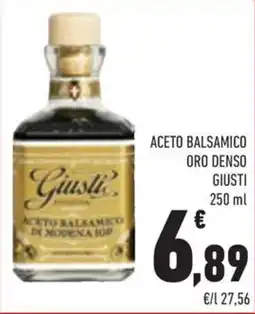 Conad Margherita Aceto balsamico di Modena IGP Giusti offerta
