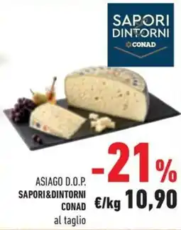 Conad Margherita Asiago D.O.P. Sapori&Dintorni Conad offerta