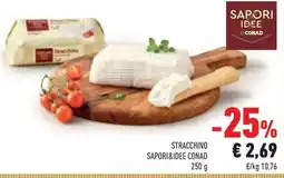 Conad Margherita Stracchino Sapori&Idee Conad offerta