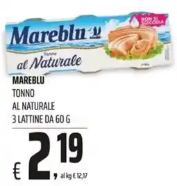 Coop Master Alleanza 3.0 Mareblu tonno al naturale offerta