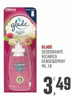 Marketpiù Glade deodorante ricarica sense&spray offerta
