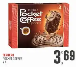 Marketpiù Ferrero Pocket Coffee espresso offerta