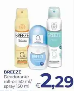 Pilato Breeze deodorante offerta