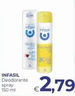 Pilato Infasil Deodorante spray offerta