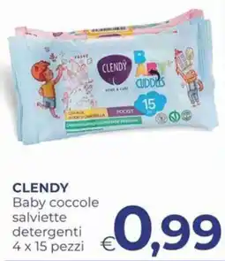 Pilato Clendy baby coccole salviette detergenti offerta