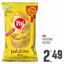 Marketpiù Pai patatine maxi fette offerta