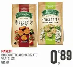 Marketpiù Maretti Bruschette Aromatizzate offerta