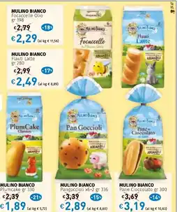 Prezzemolo e Vitale Mulino Bianco Focaccelle Olio offerta