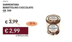 Prezzemolo e Vitale Sammontana Barattolino Cioccolato offerta