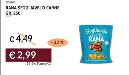 Prezzemolo e Vitale Rana sfogliatello carne offerta